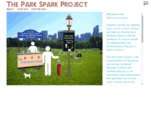 Tablet Screenshot of parksparkproject.com